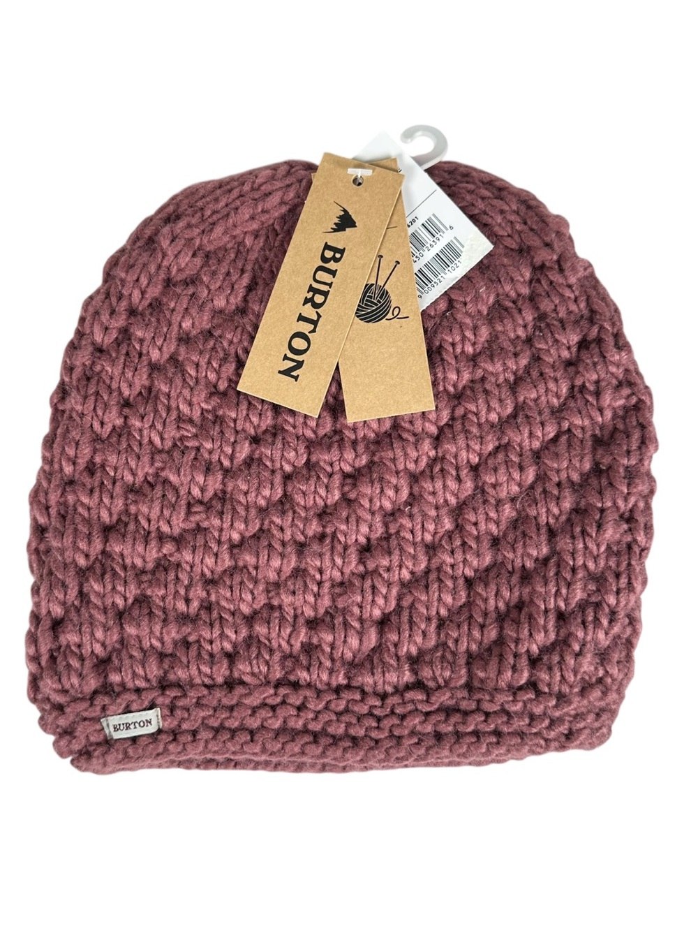 BURTON Big Bertha Knit Beanie in Rose